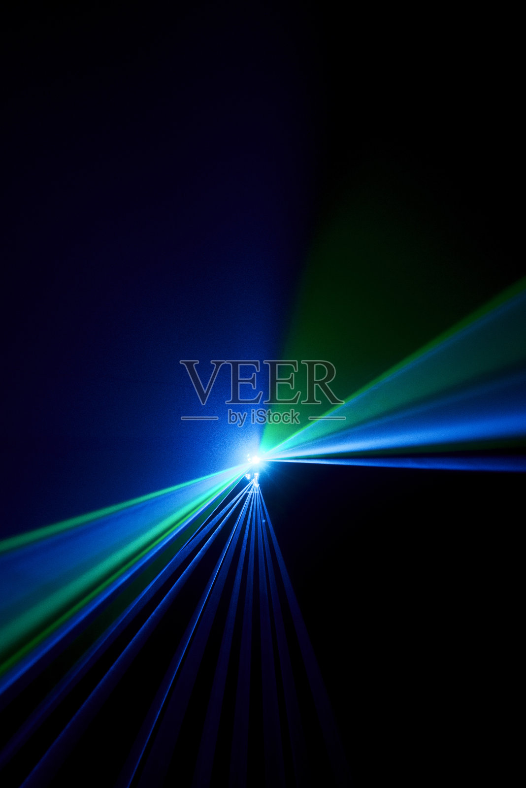 蓝色激光照片摄影图片