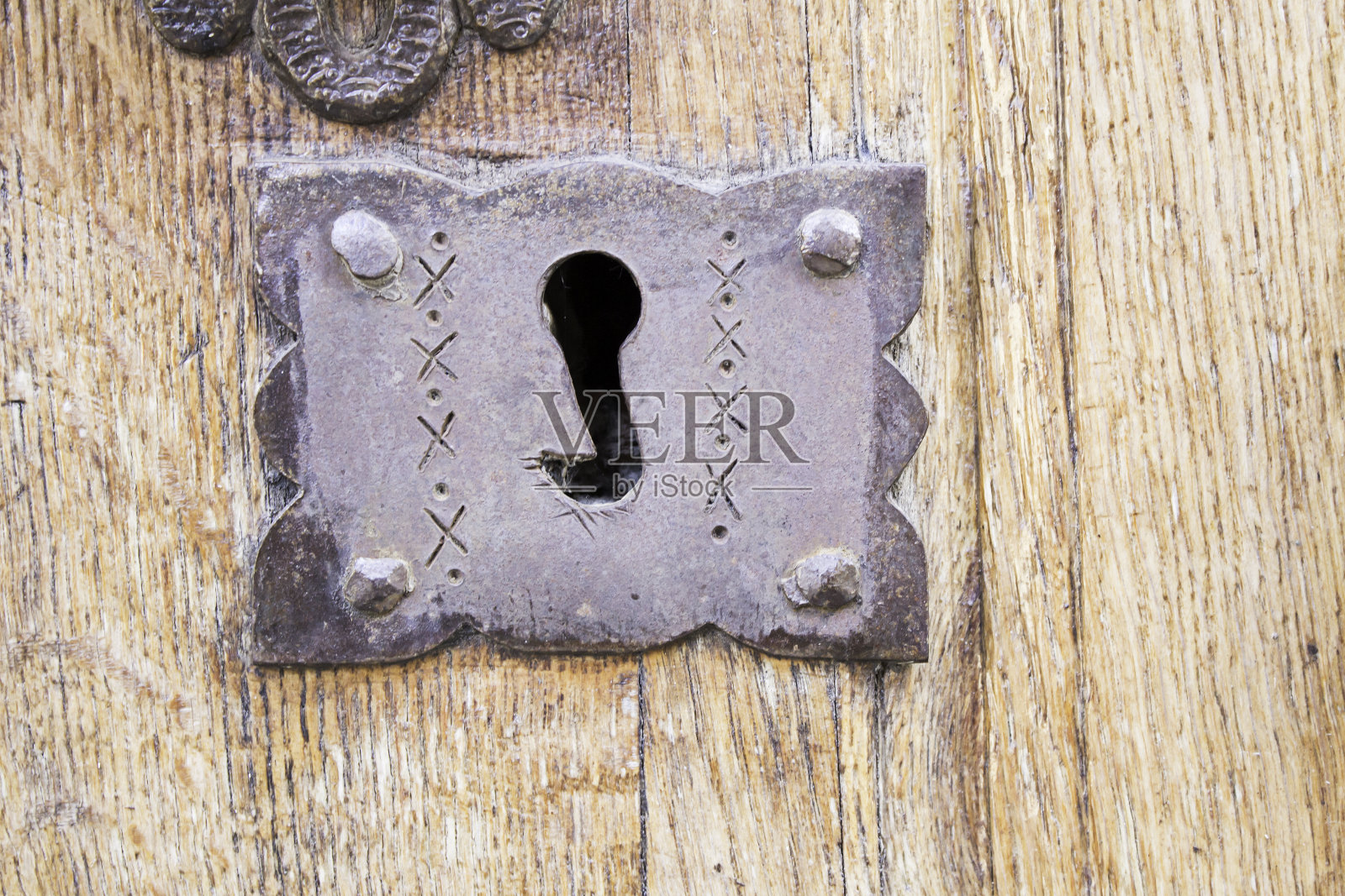 老铁锁照片摄影图片