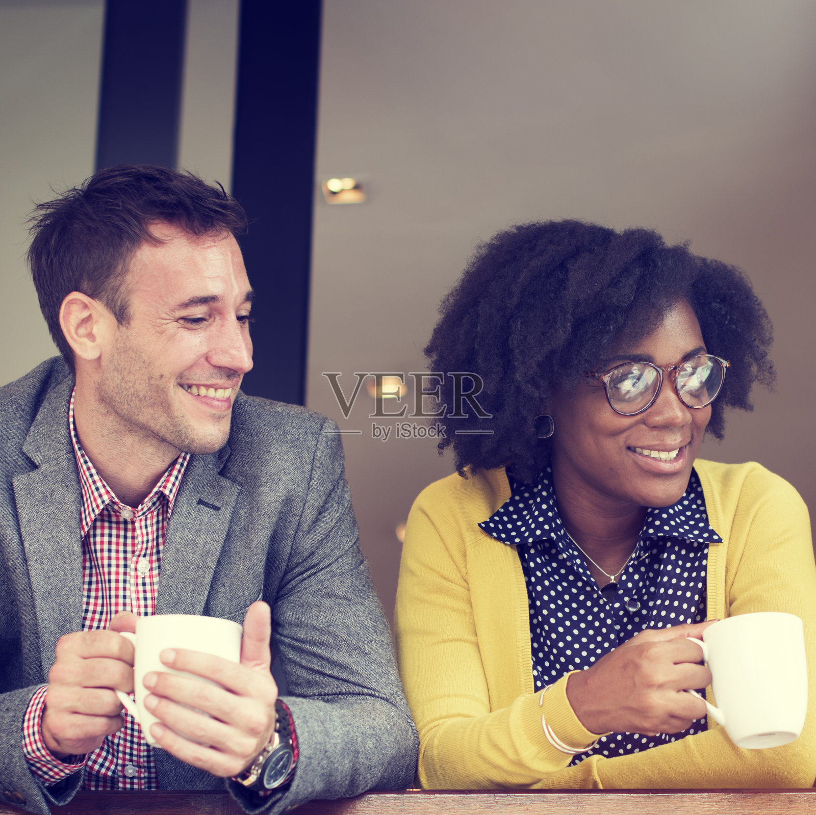 商务团队咖啡休息放松概念照片摄影图片