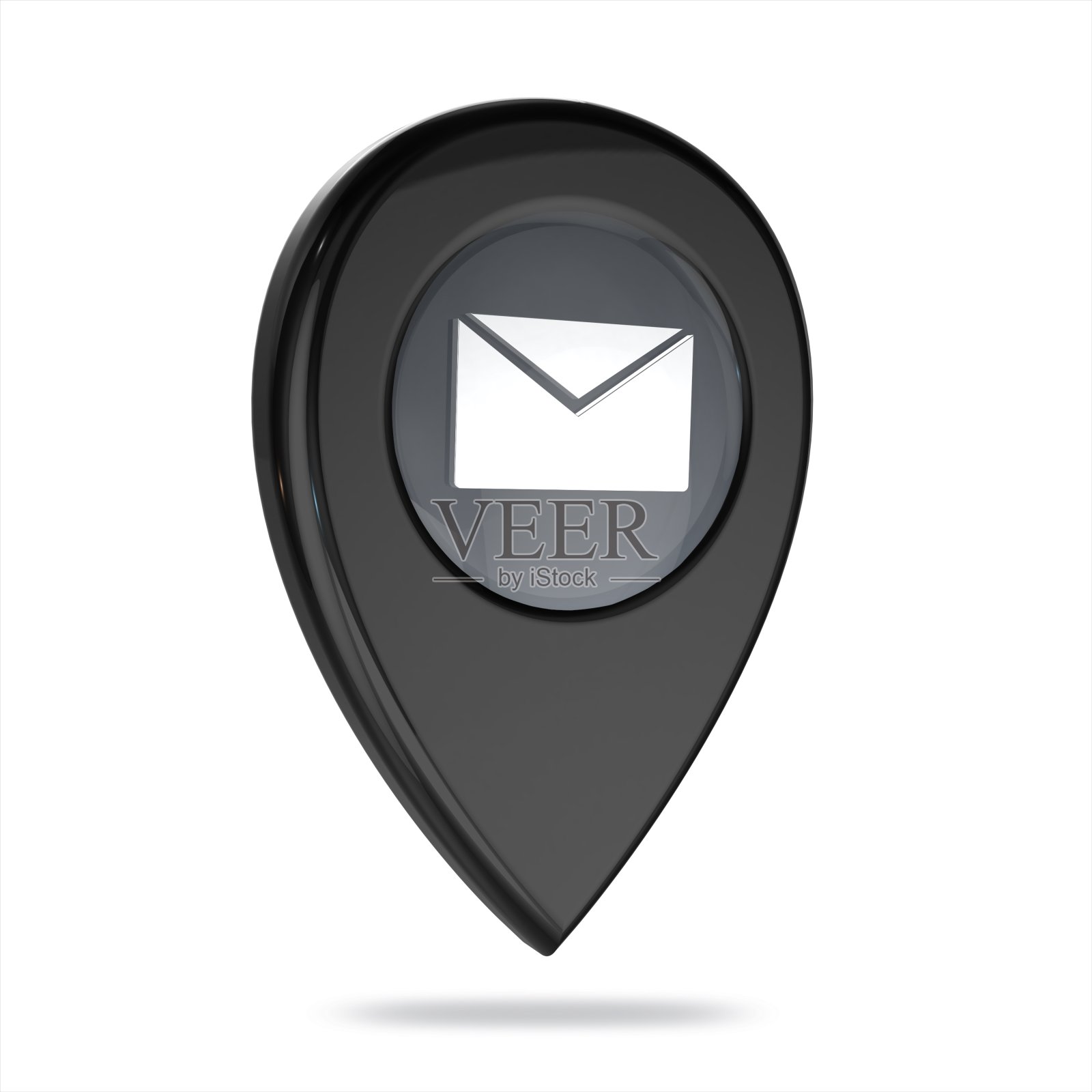 3d地图点图标照片摄影图片