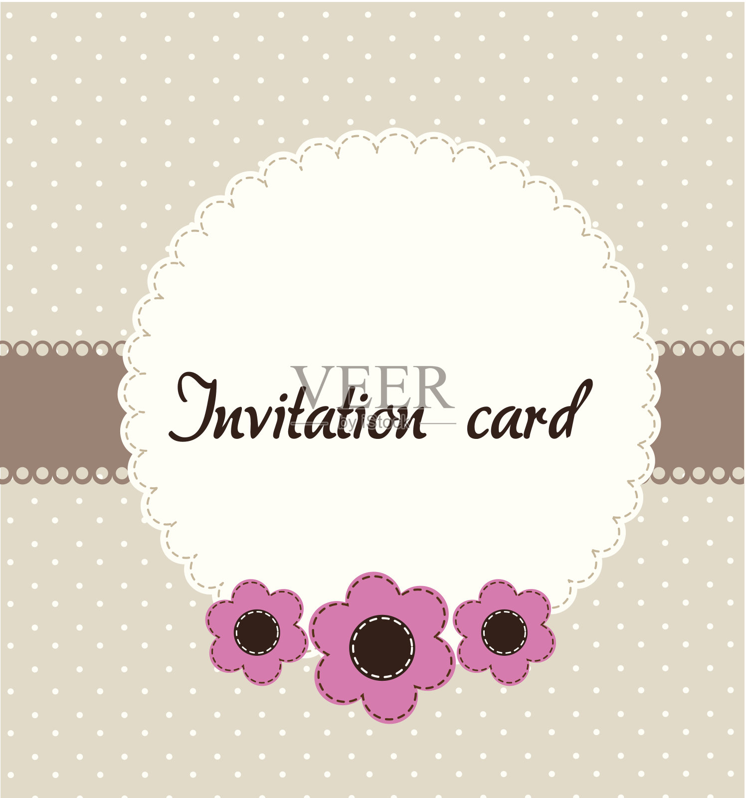 邀请卡设计模板素材