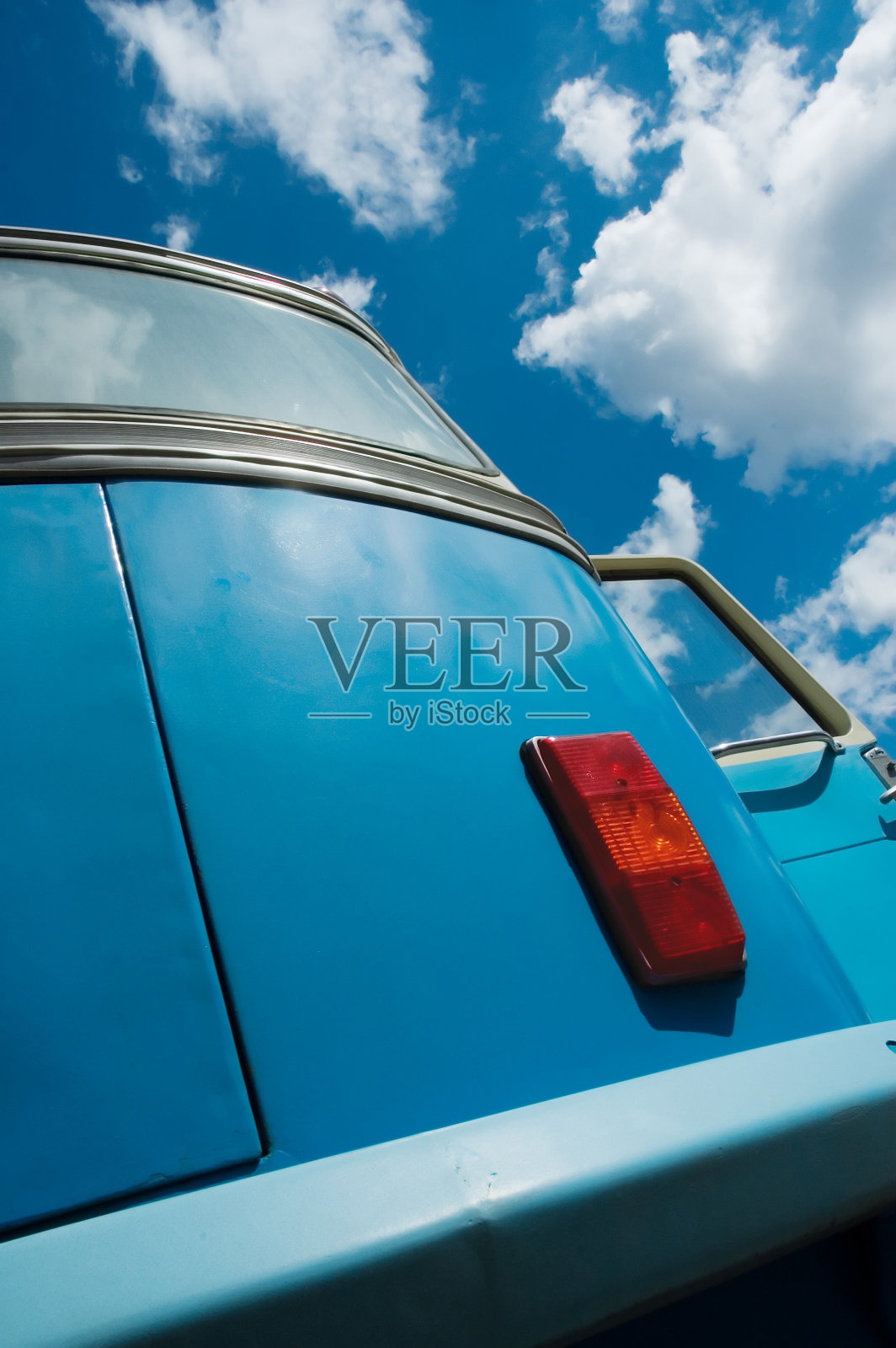 蓝色的汽车照片摄影图片