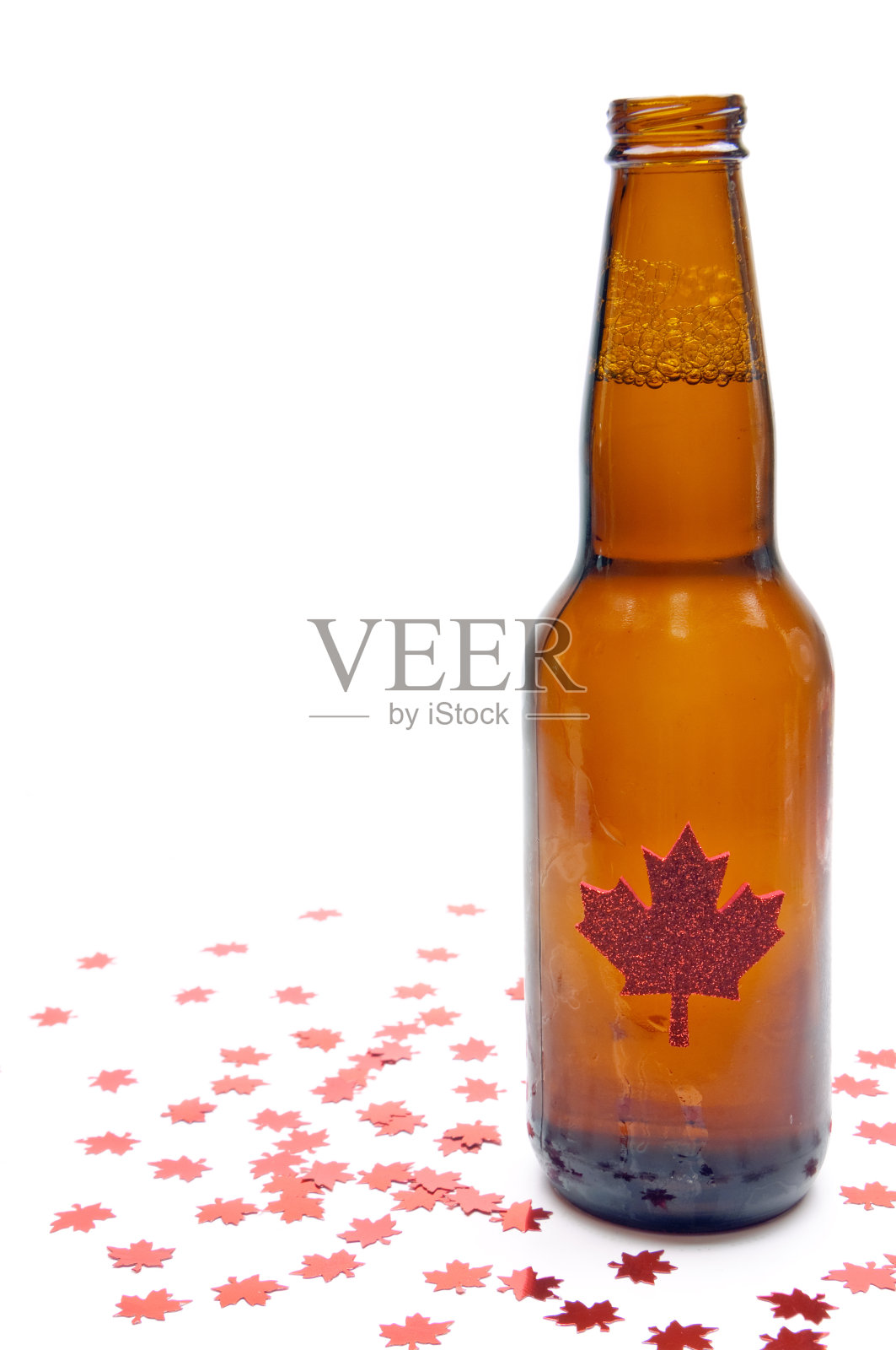 加拿大国庆日啤酒照片摄影图片