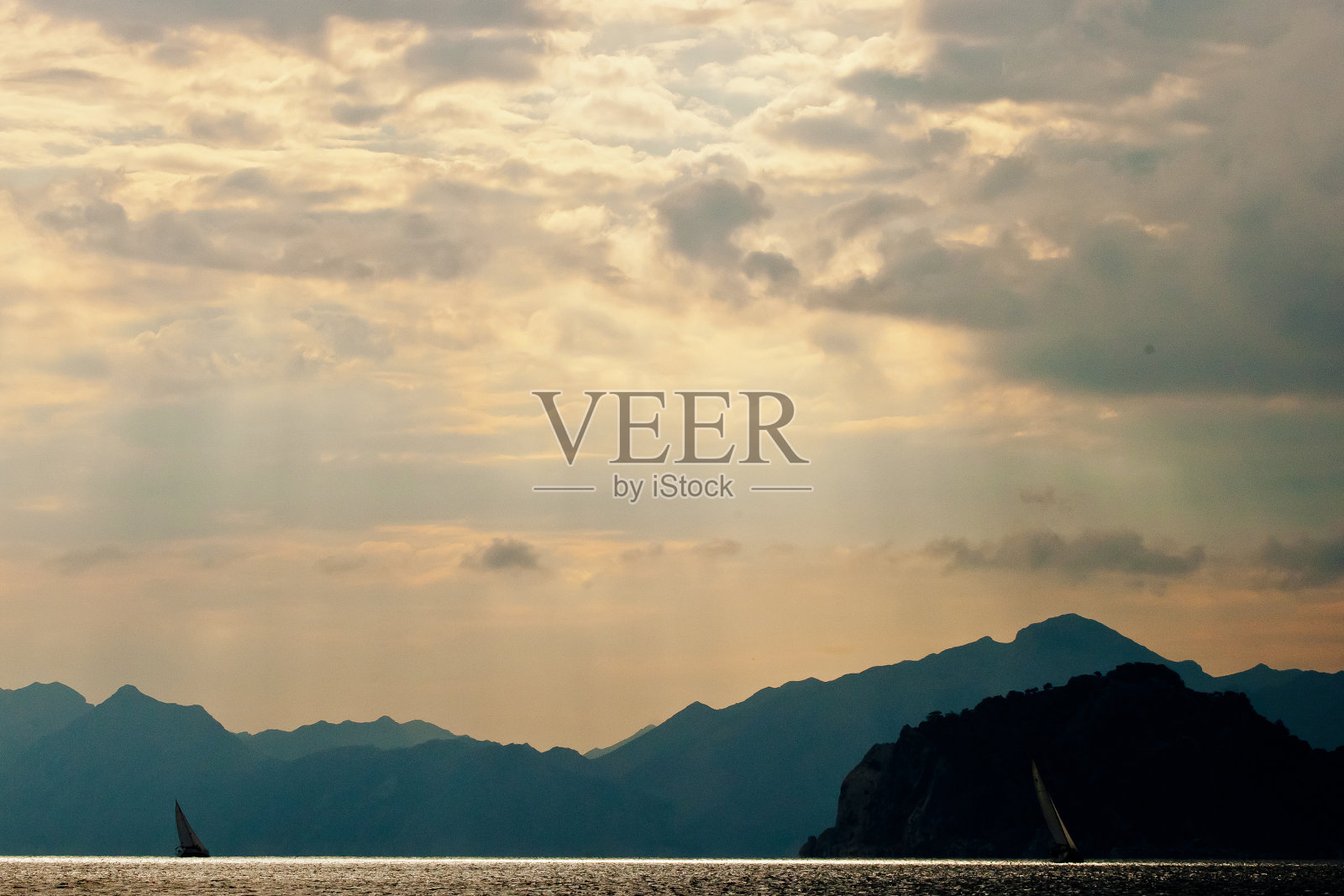 土耳其的游艇赛船会照片摄影图片