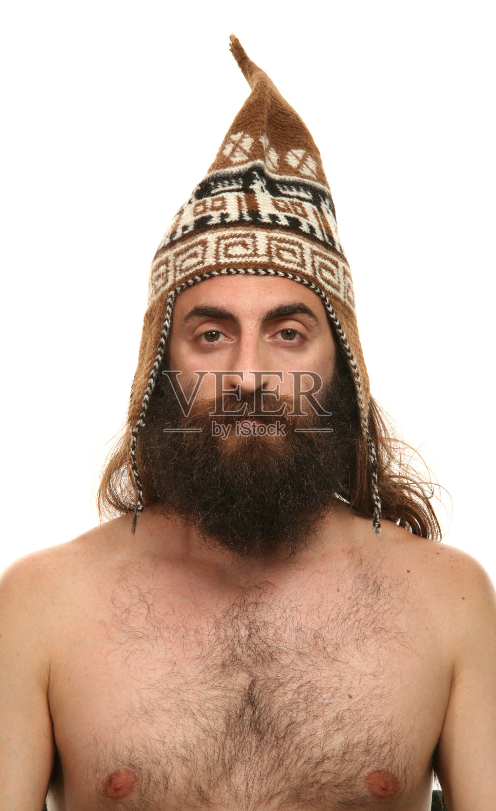 戴着帽子的男人的肖像照片摄影图片