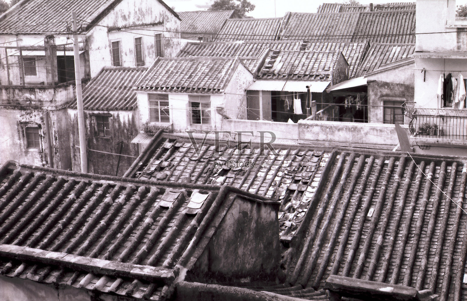 中国的屋顶,澳门照片摄影图片