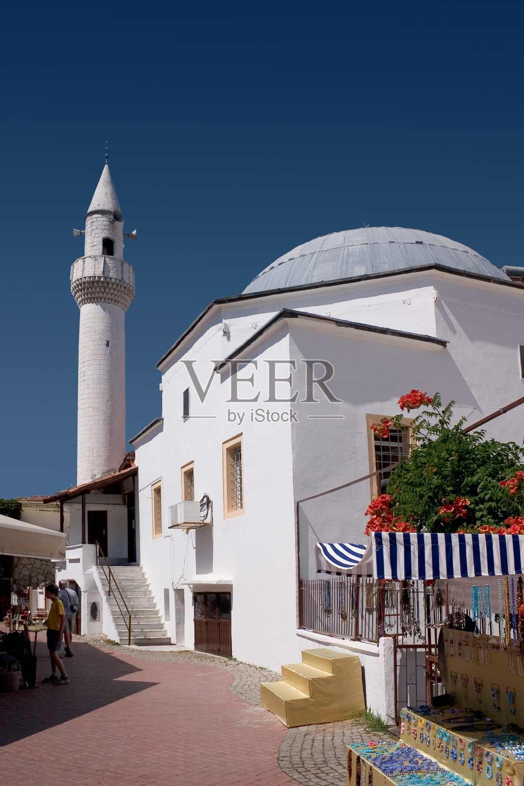 老清真寺，费提耶，土耳其照片摄影图片