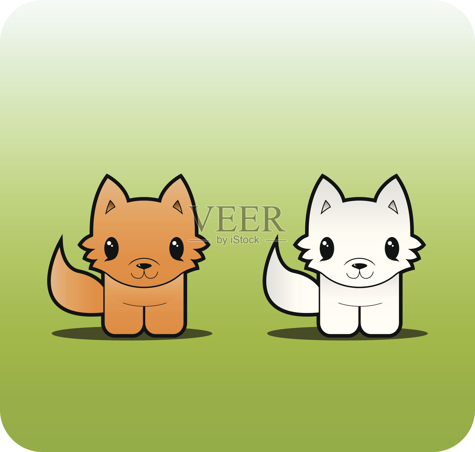 狐狸设计元素图片