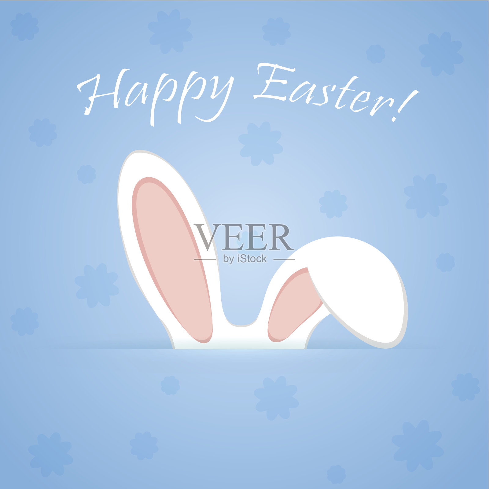 兔子的耳朵插画图片素材