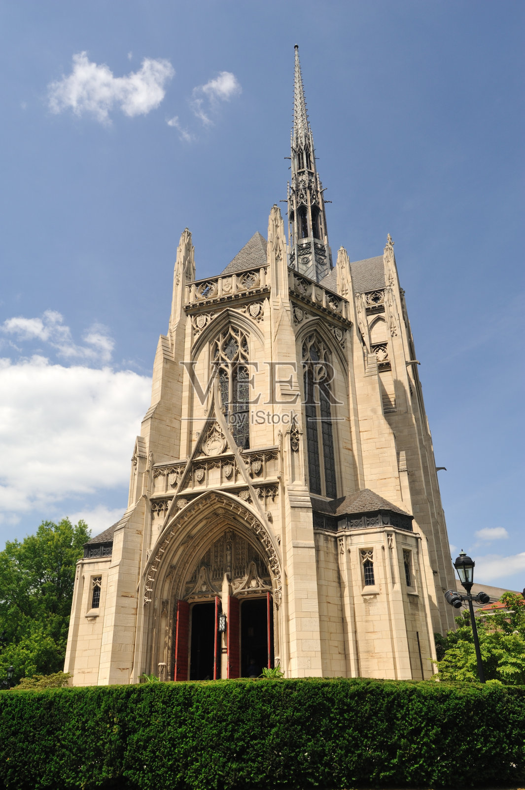 匹兹堡大学的海因茨纪念教堂照片摄影图片