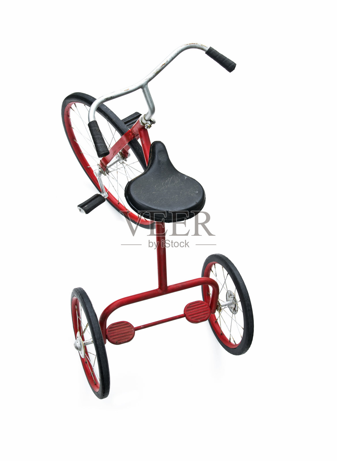 古董三轮车孤立照片摄影图片