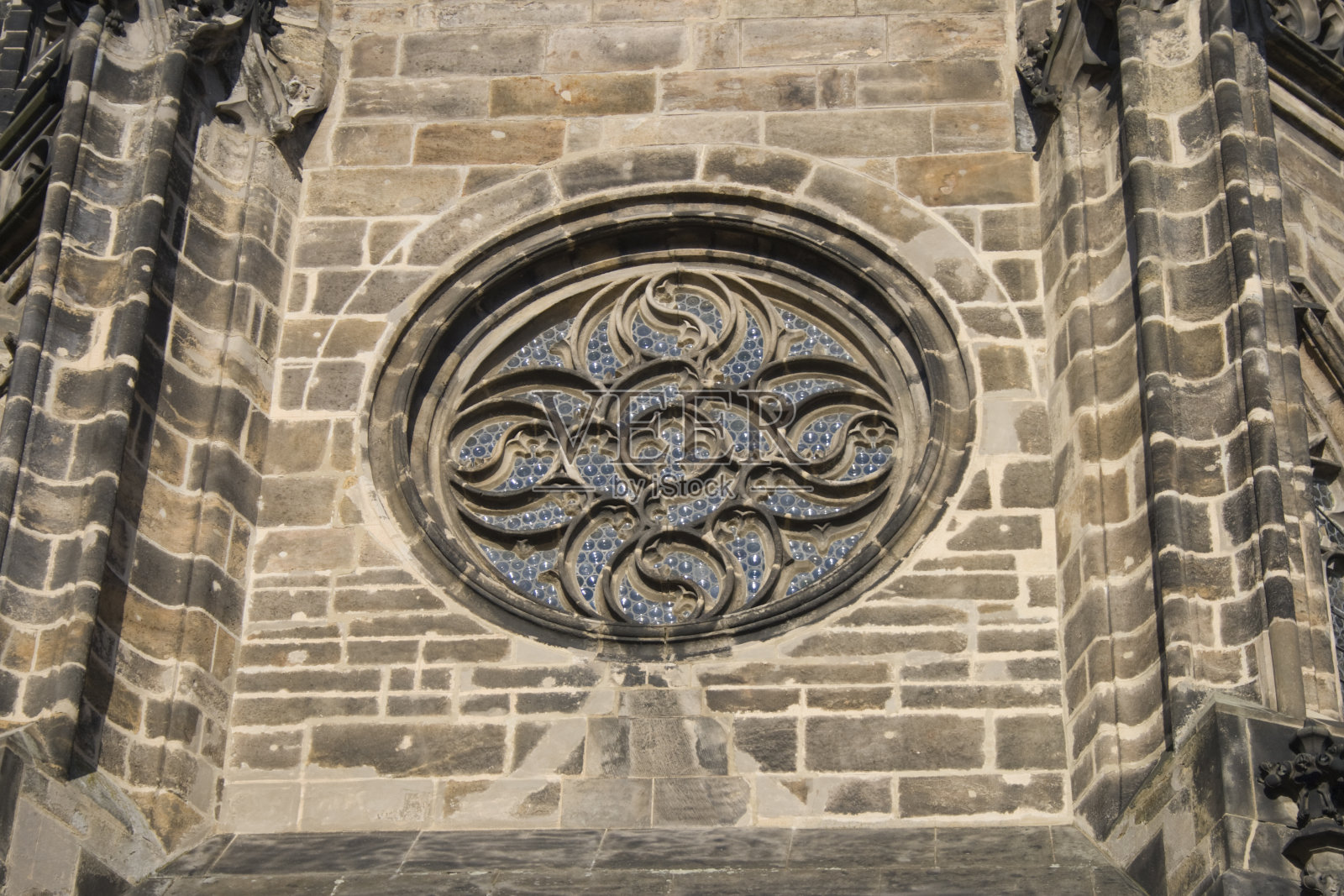 圆花窗照片摄影图片