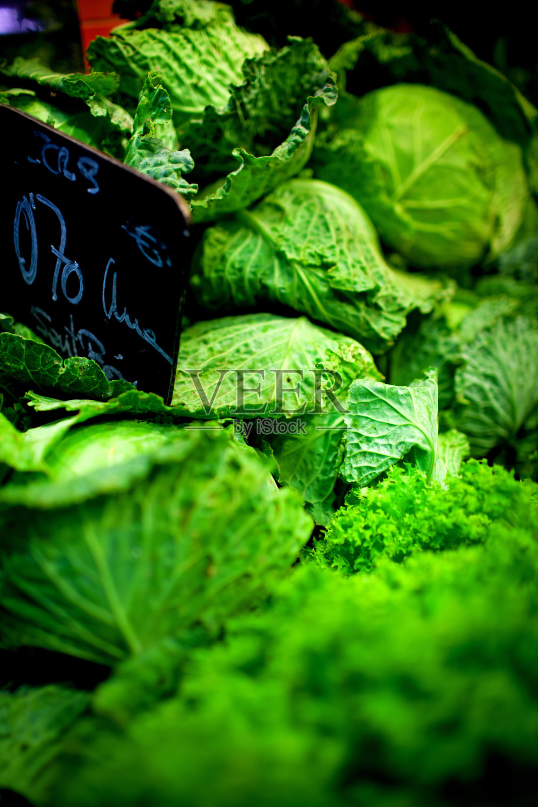 白菜和生菜照片摄影图片