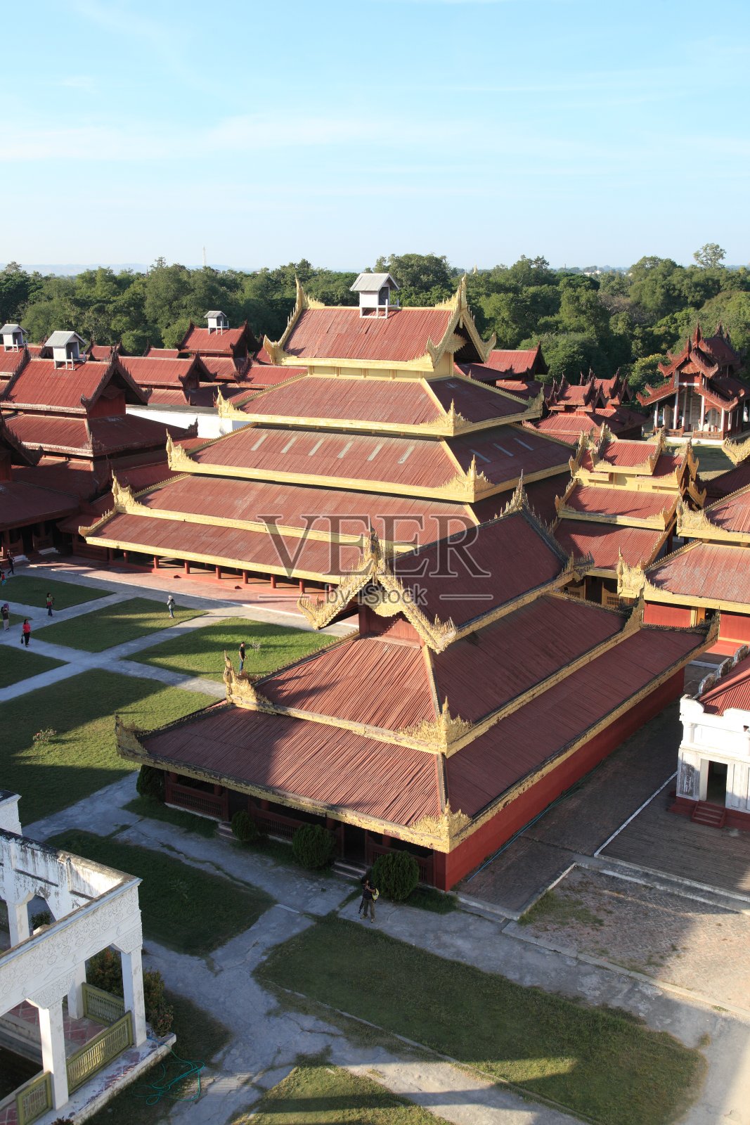 曼德勒皇宫(密南山觉)照片摄影图片
