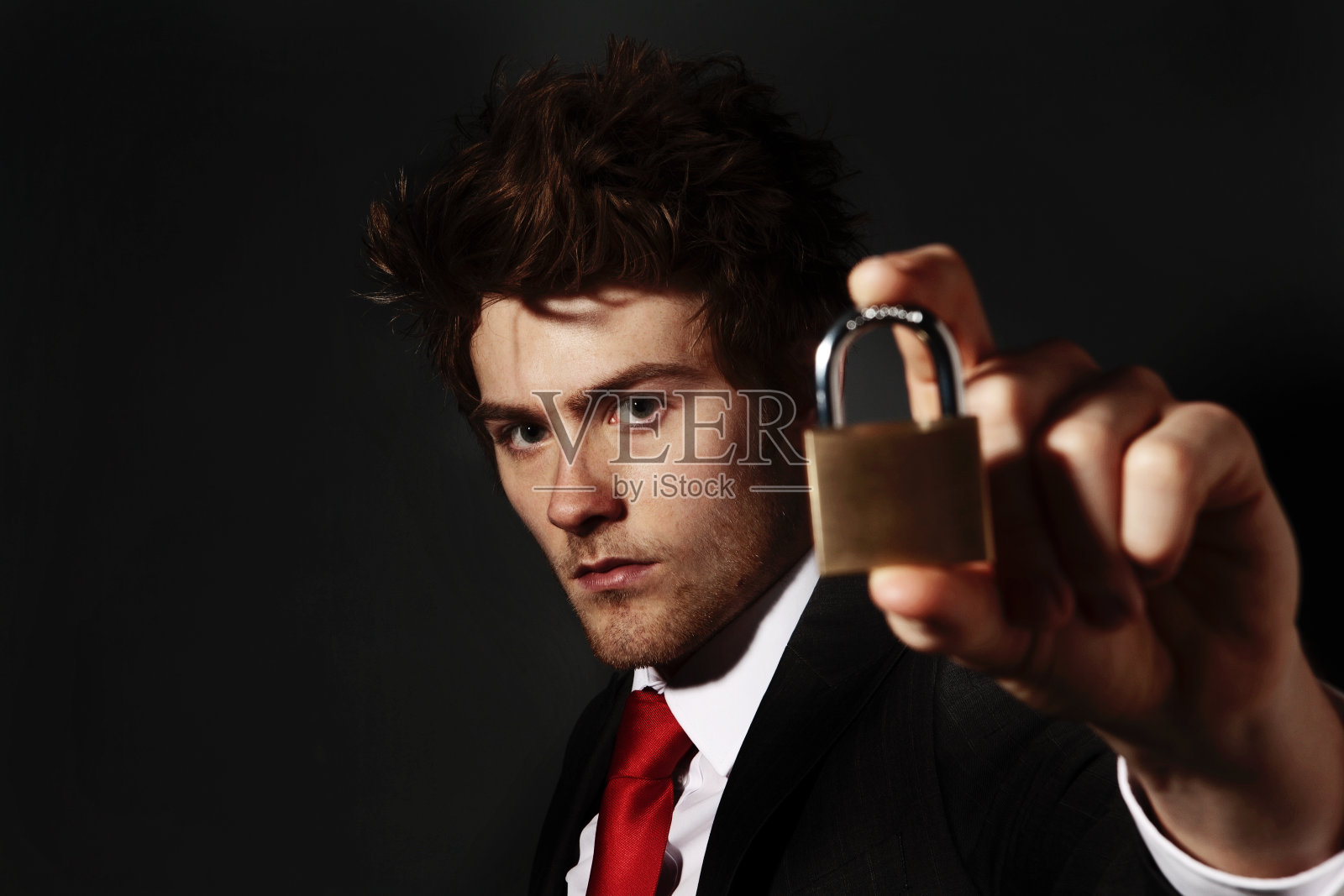 垫锁照片摄影图片