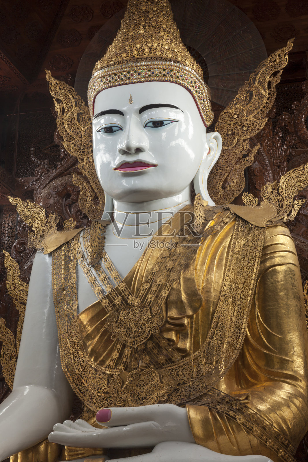 缅甸佛像照片摄影图片