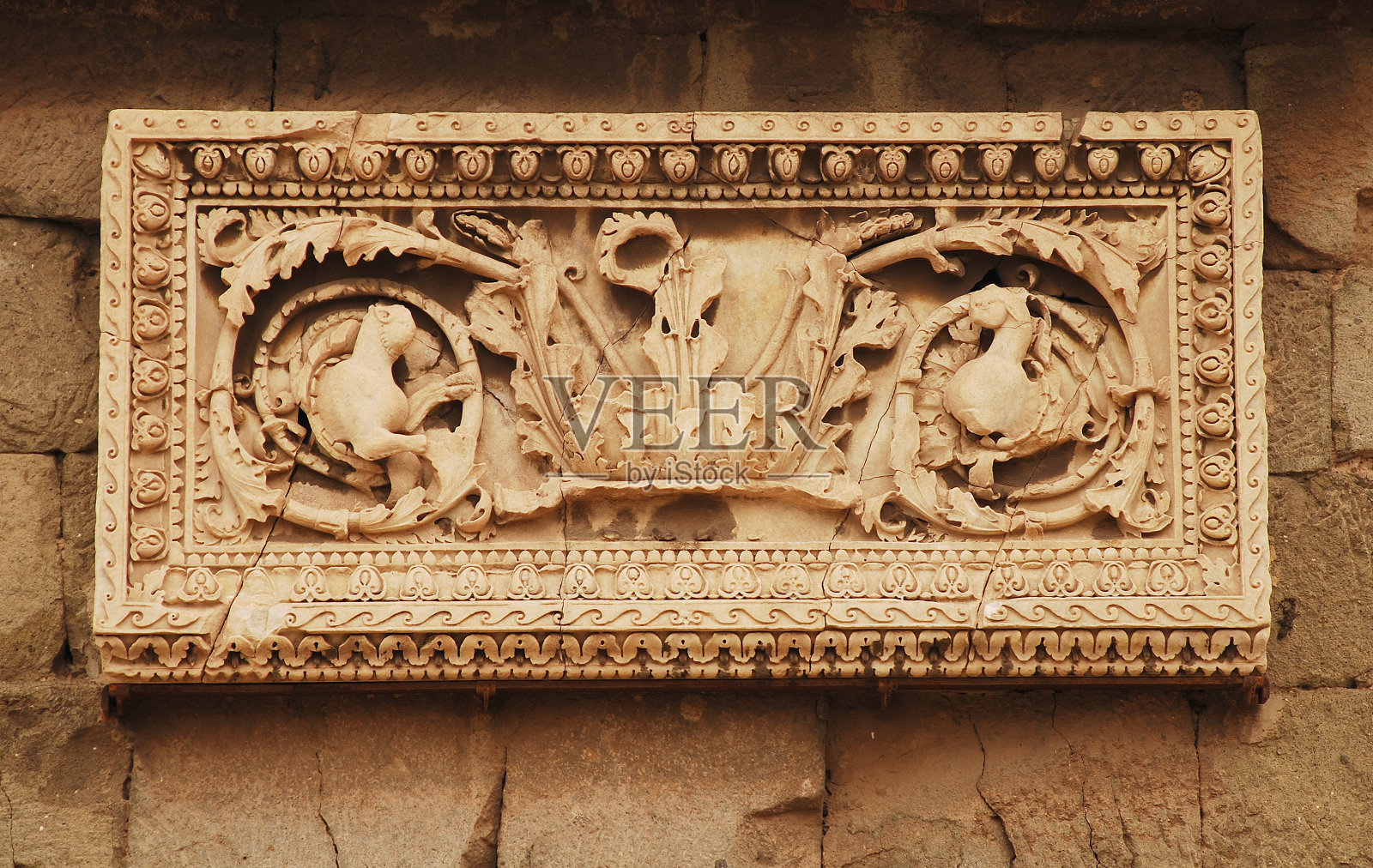 墙壁细节，罗马论坛照片摄影图片