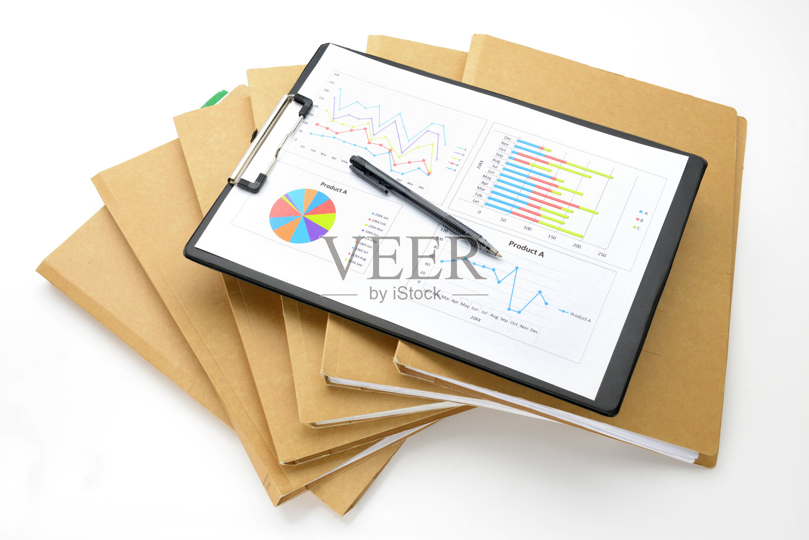 业务图表和文件照片摄影图片