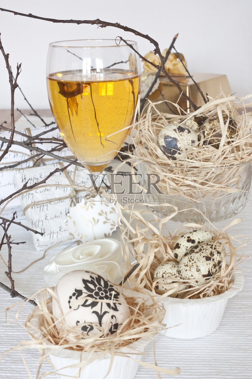 酒桌装饰照片摄影图片