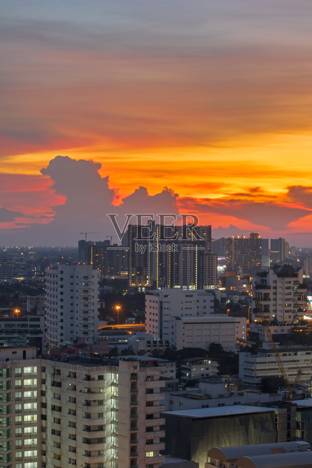 泰国的城市照片摄影图片