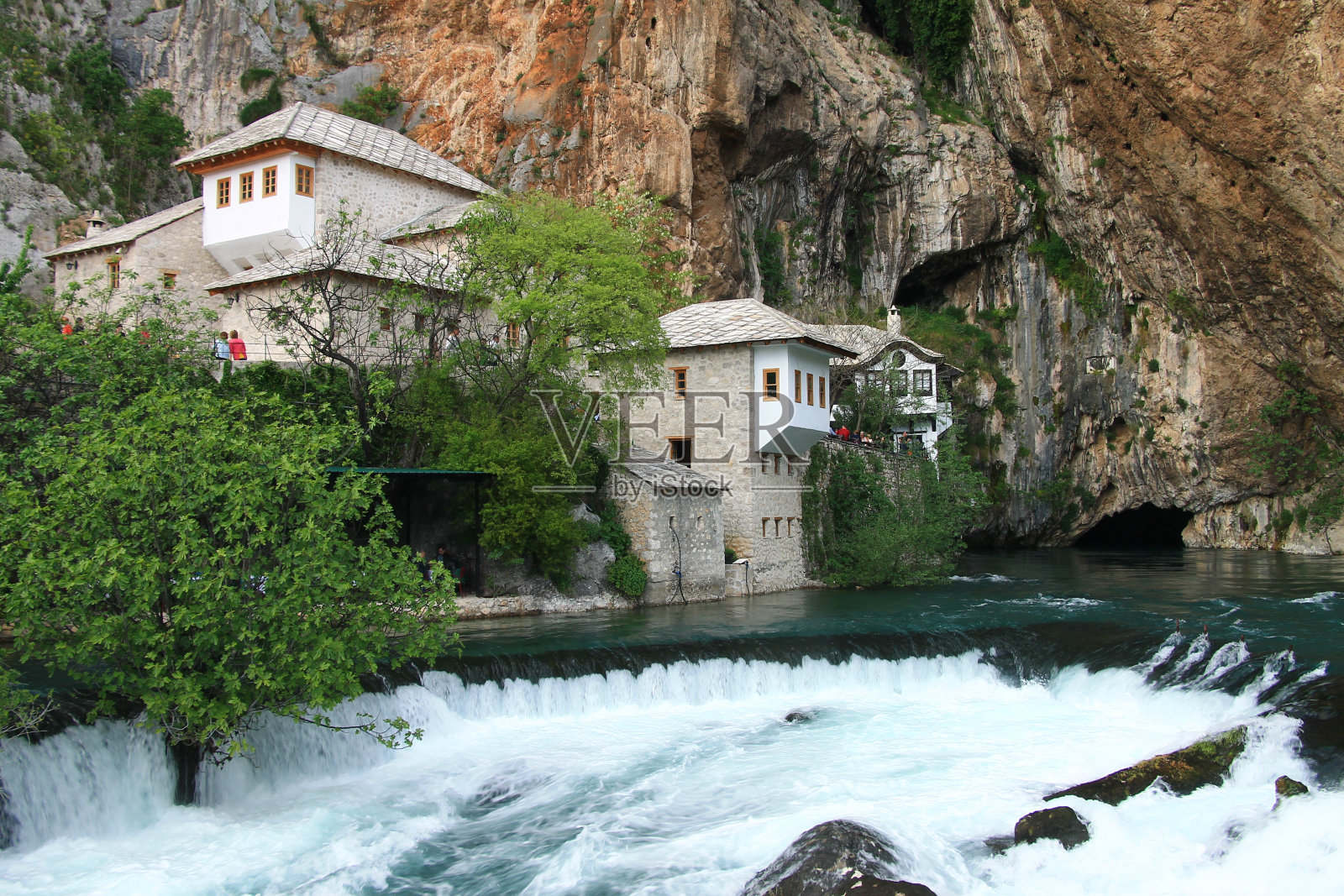 波黑布拉加伊的苦行僧屋照片摄影图片
