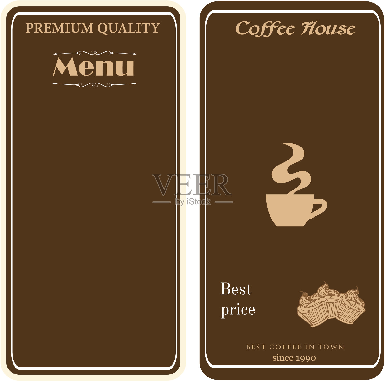 菜单模板插画图片素材