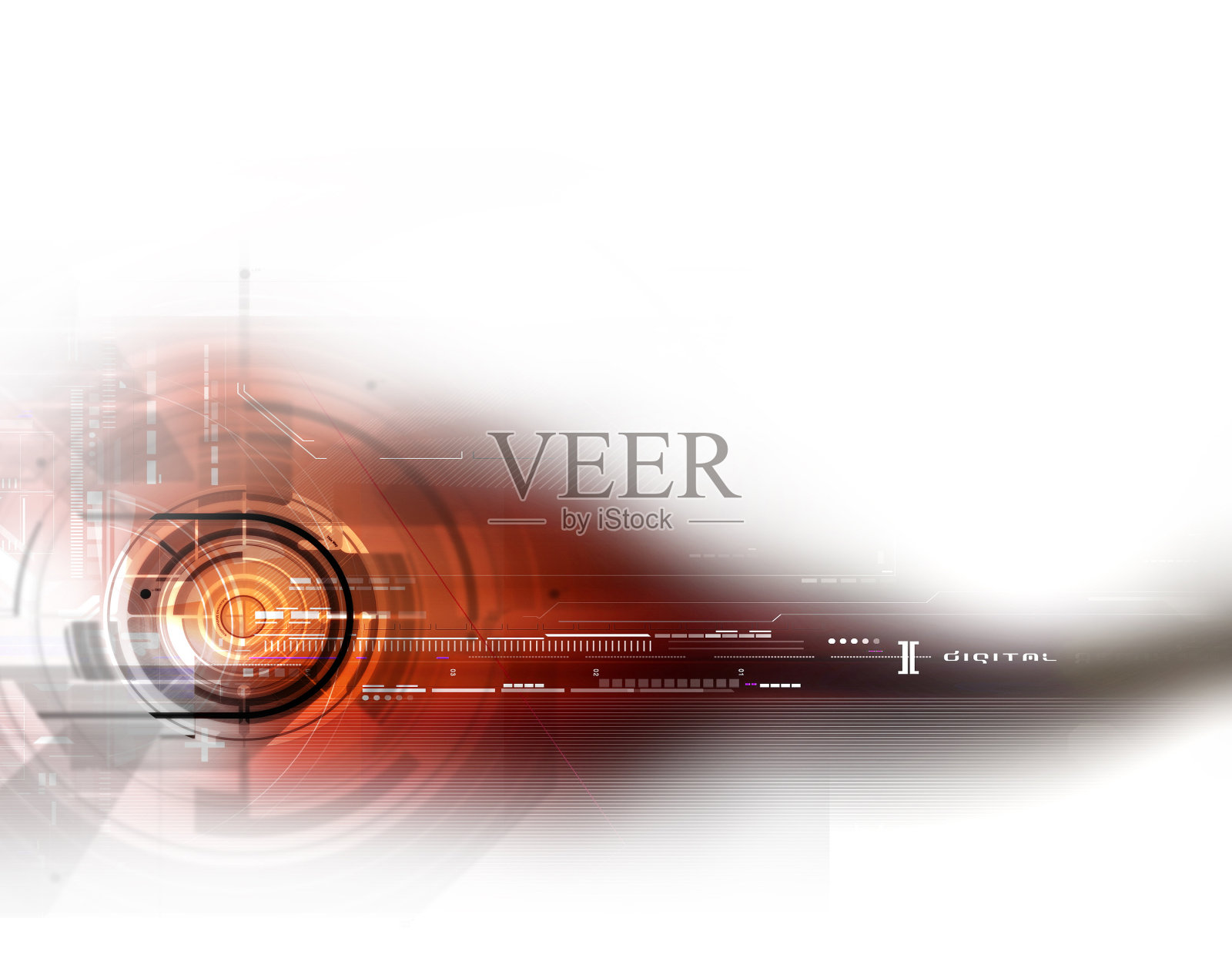 圈数字背景照片摄影图片