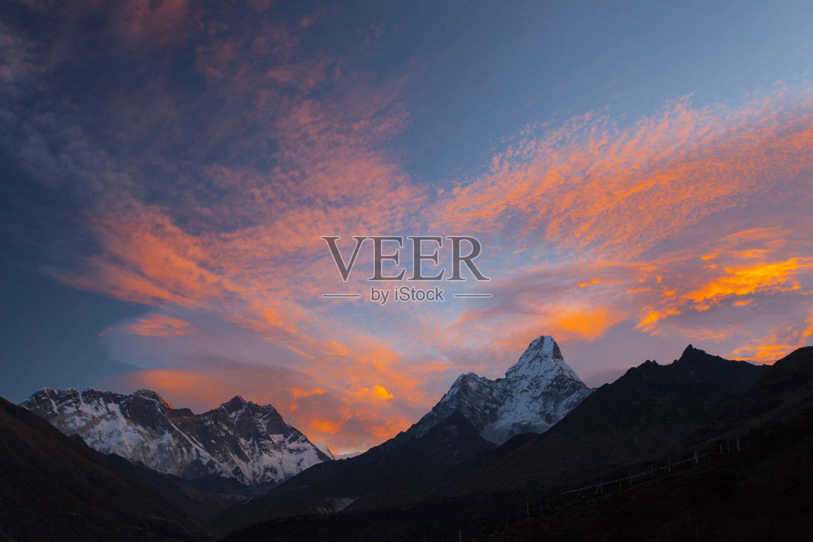 喜马拉雅山脉照片摄影图片