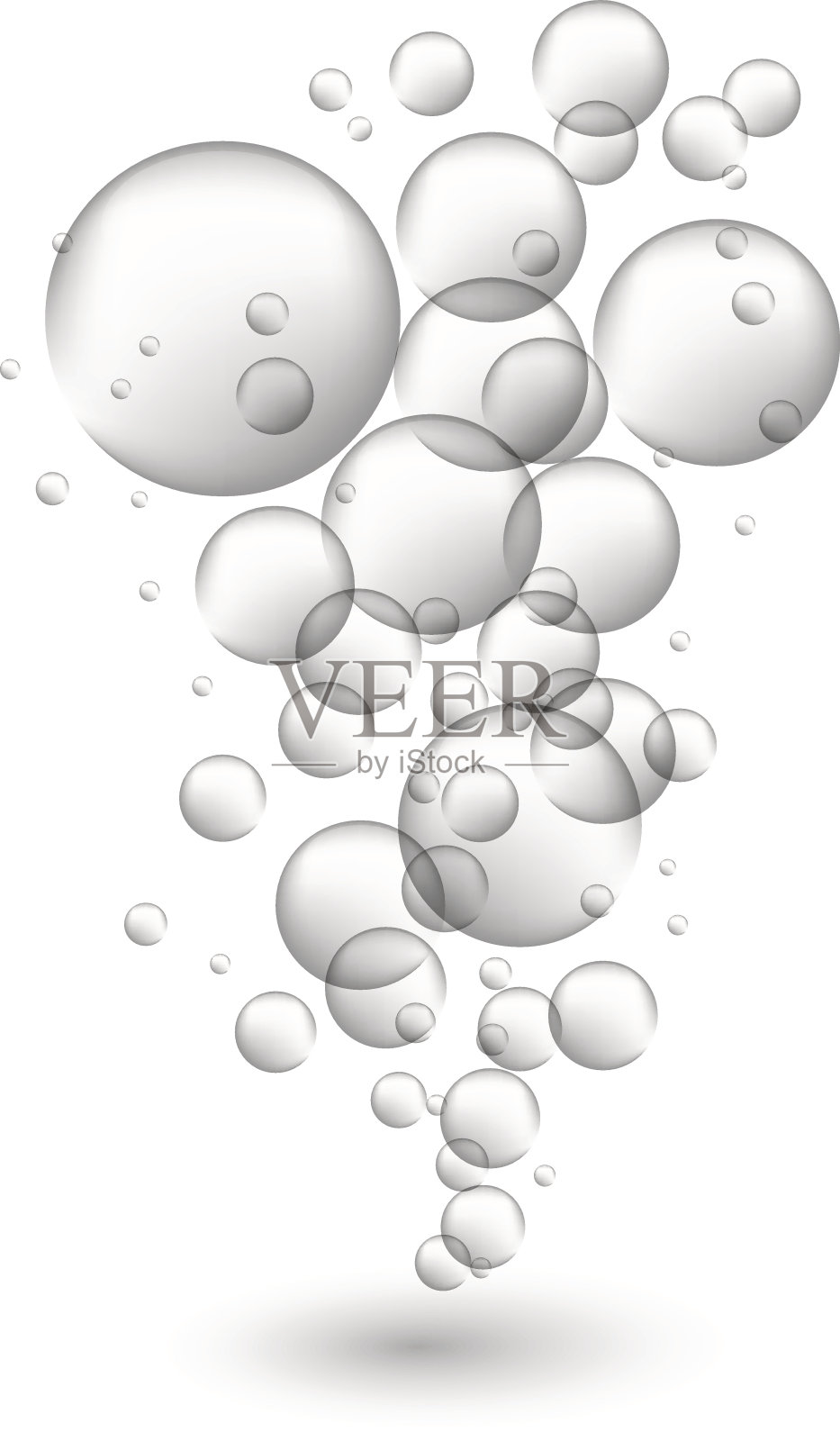 泡沫插画图片素材