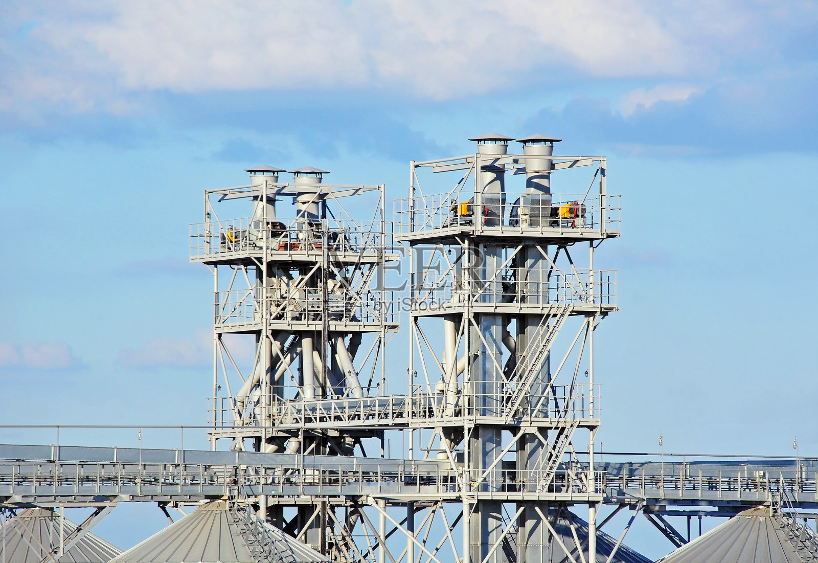工业通风系统照片摄影图片