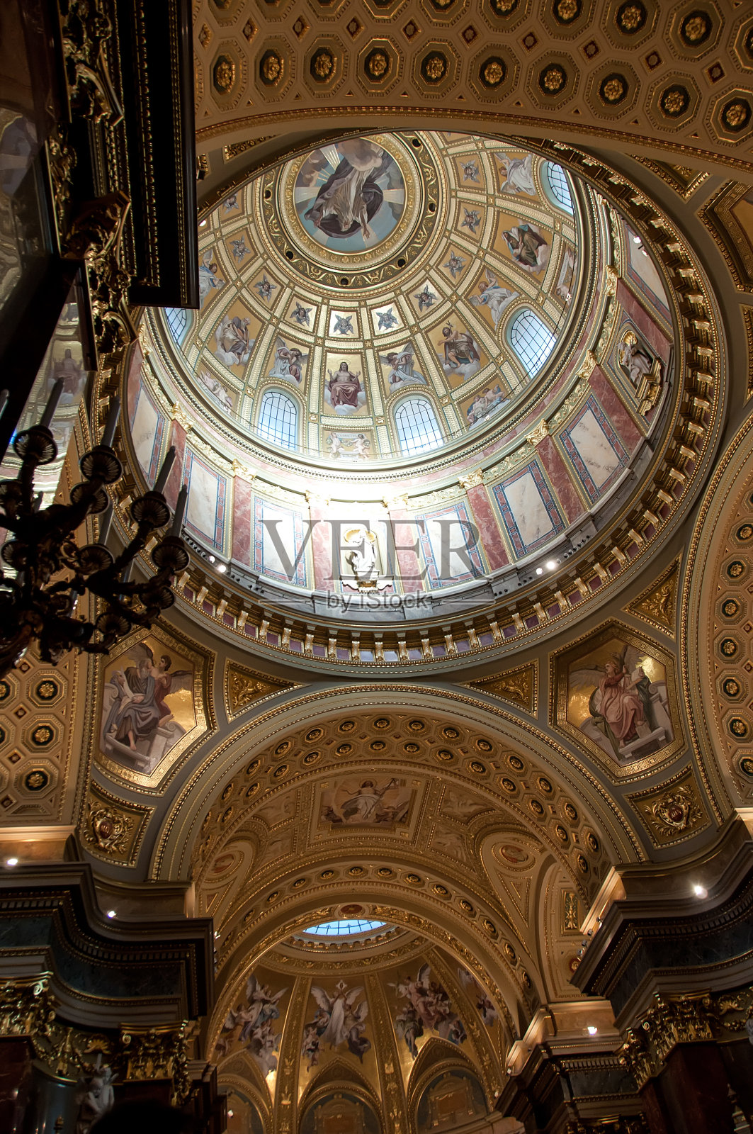 圣斯蒂芬大教堂的圆顶照片摄影图片