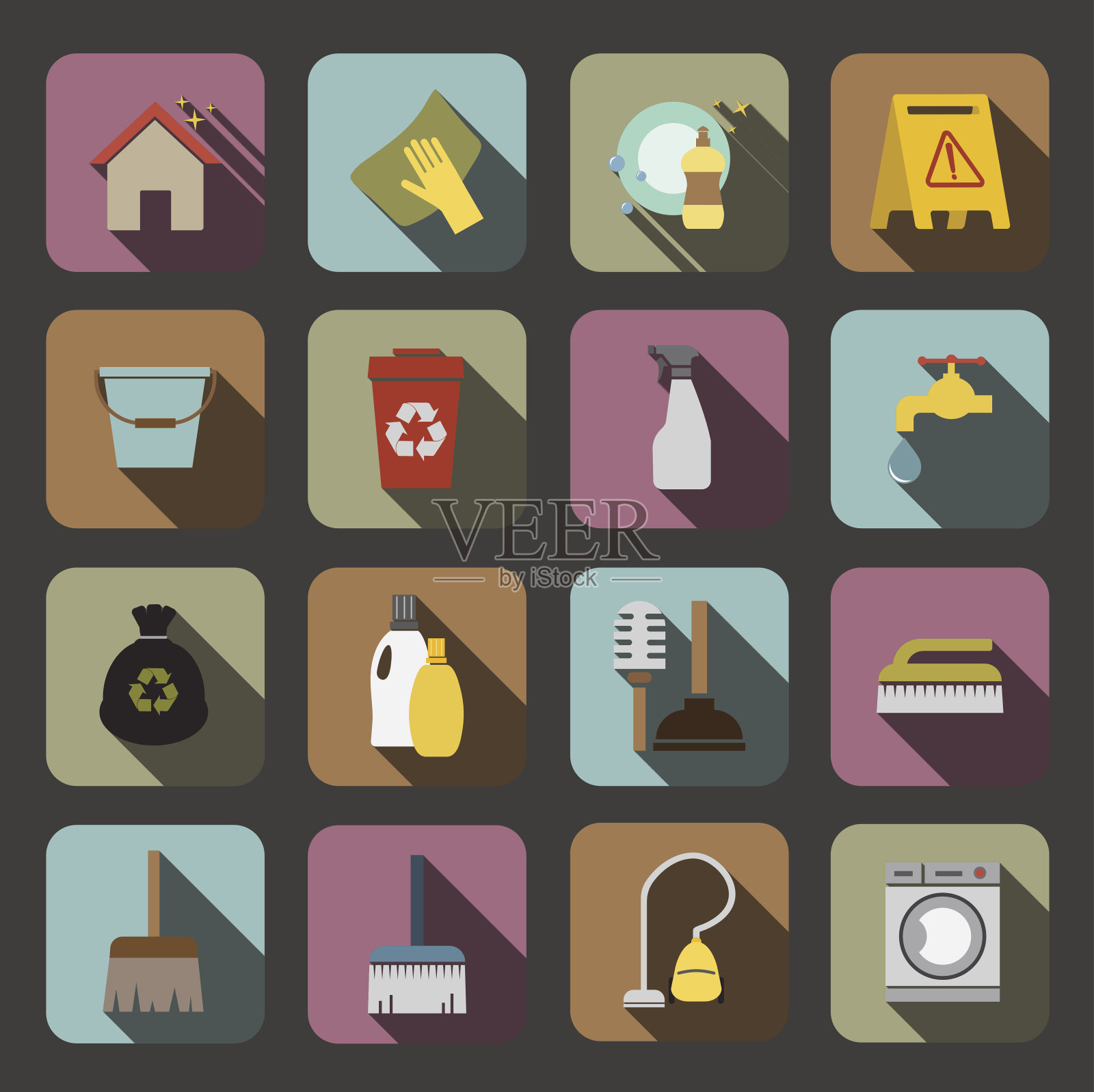 清洁图标图标素材