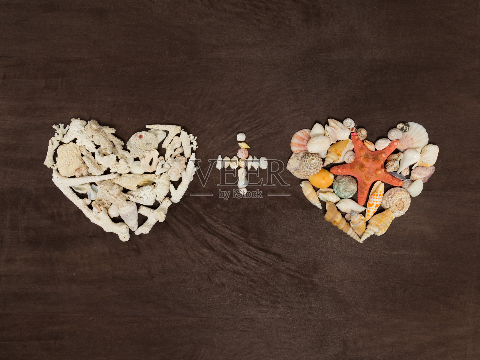 两颗心照片摄影图片