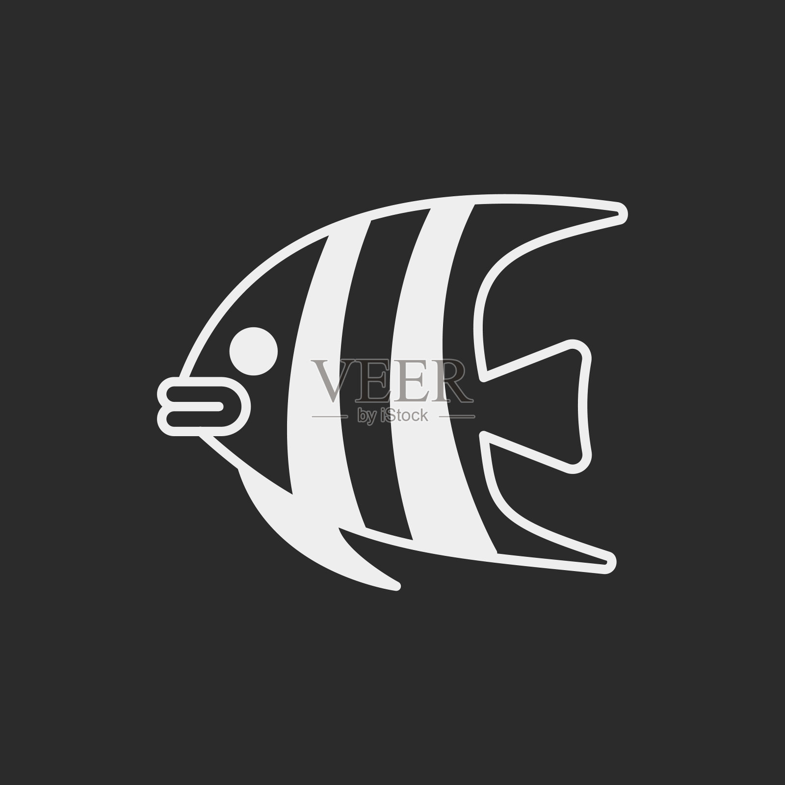 鱼图标设计元素图片