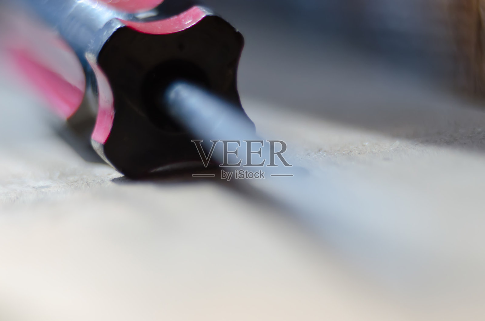 螺丝刀头和手柄的特写照片摄影图片