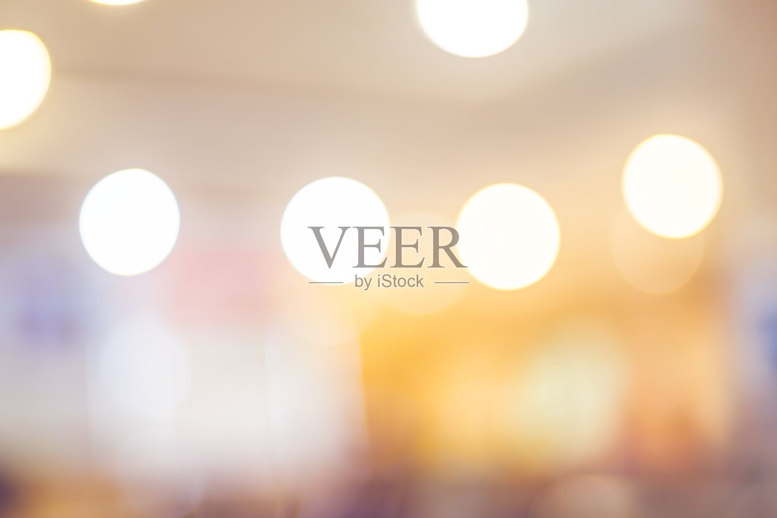 模糊的背景:彩色存储模糊背景与散景照片摄影图片