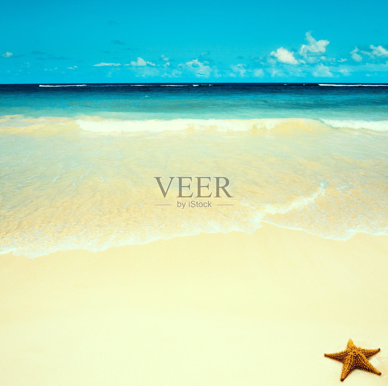 艺术美丽的原始热带海滩照片摄影图片