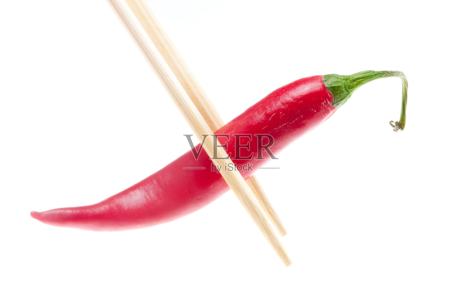 筷子之间的热照片摄影图片