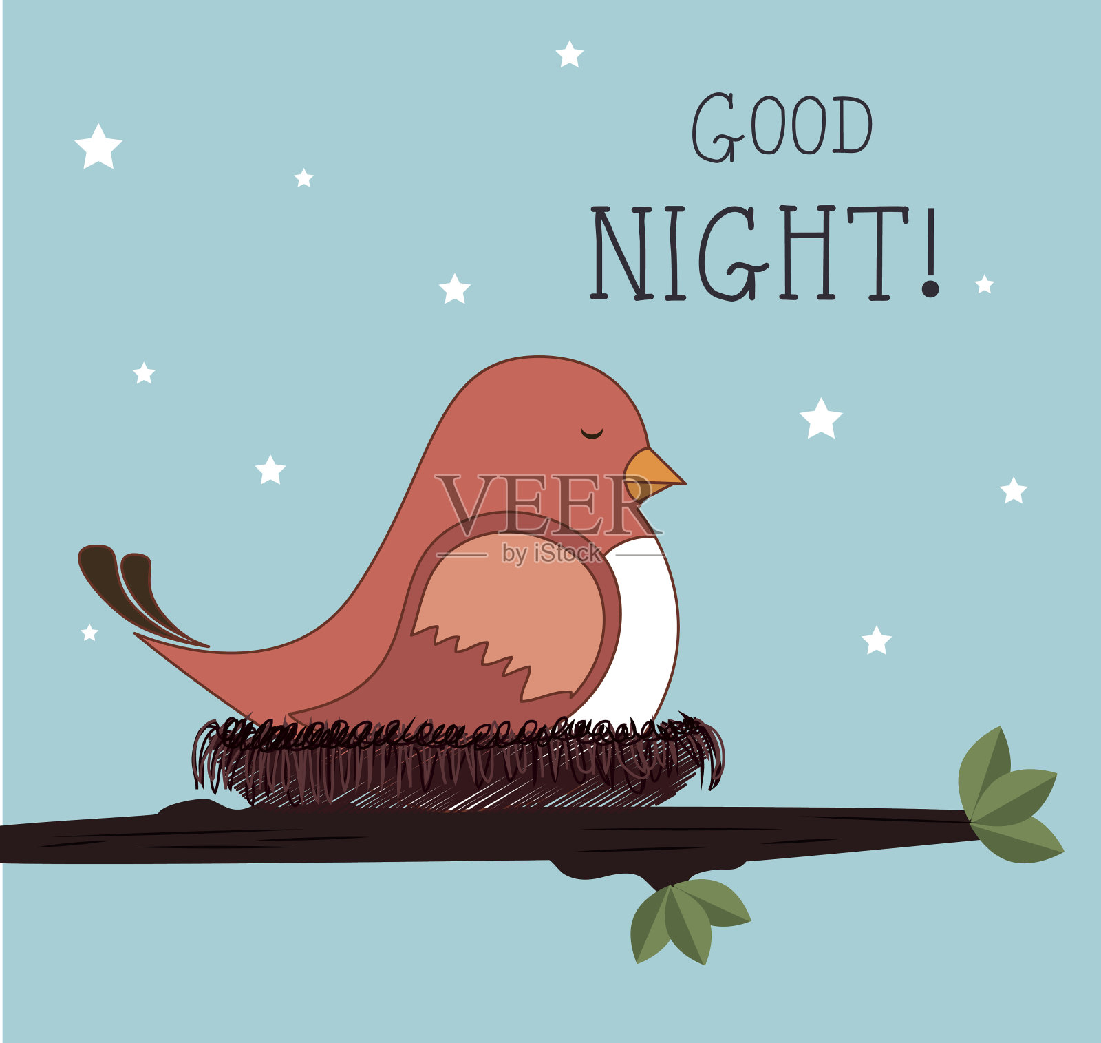 睡眠设计插画图片素材