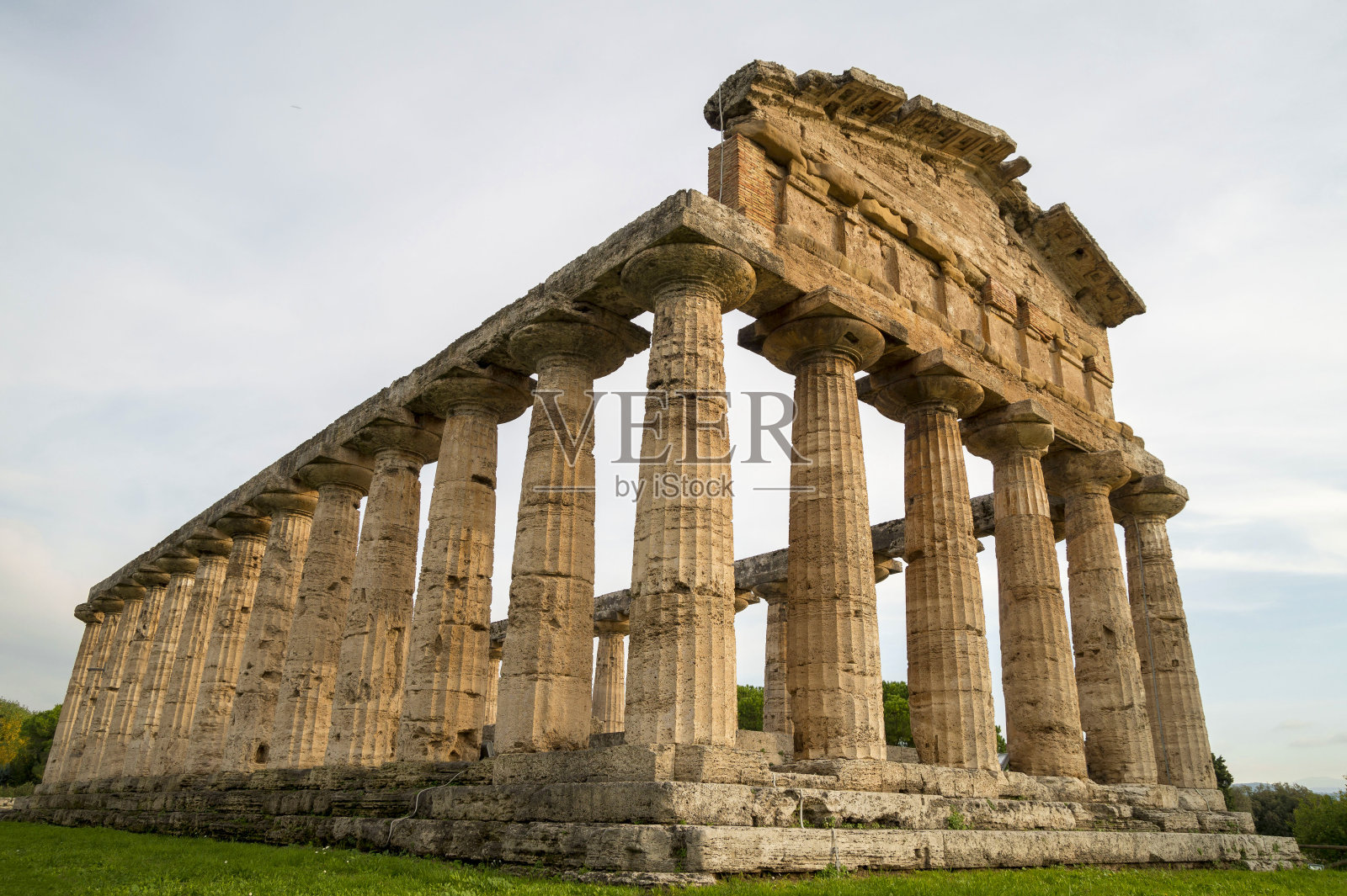秋天的夜晚，联合国教科文组织世界遗产照片摄影图片