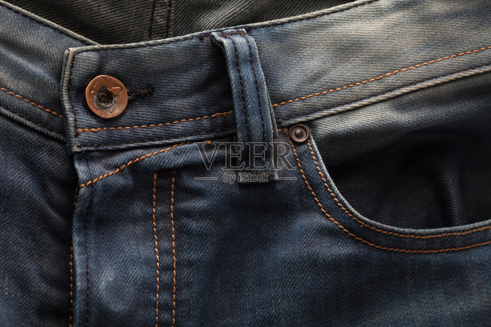 牛仔裤休闲质感细节照片摄影图片
