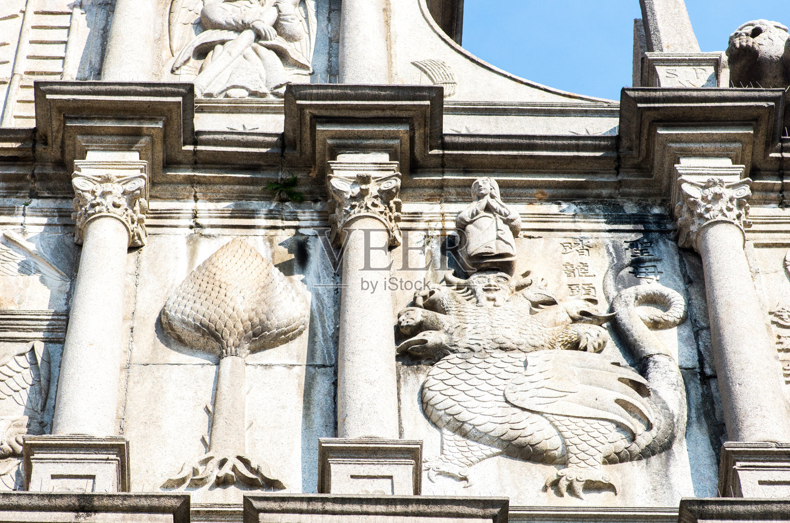 圣保罗的废墟，中国照片摄影图片