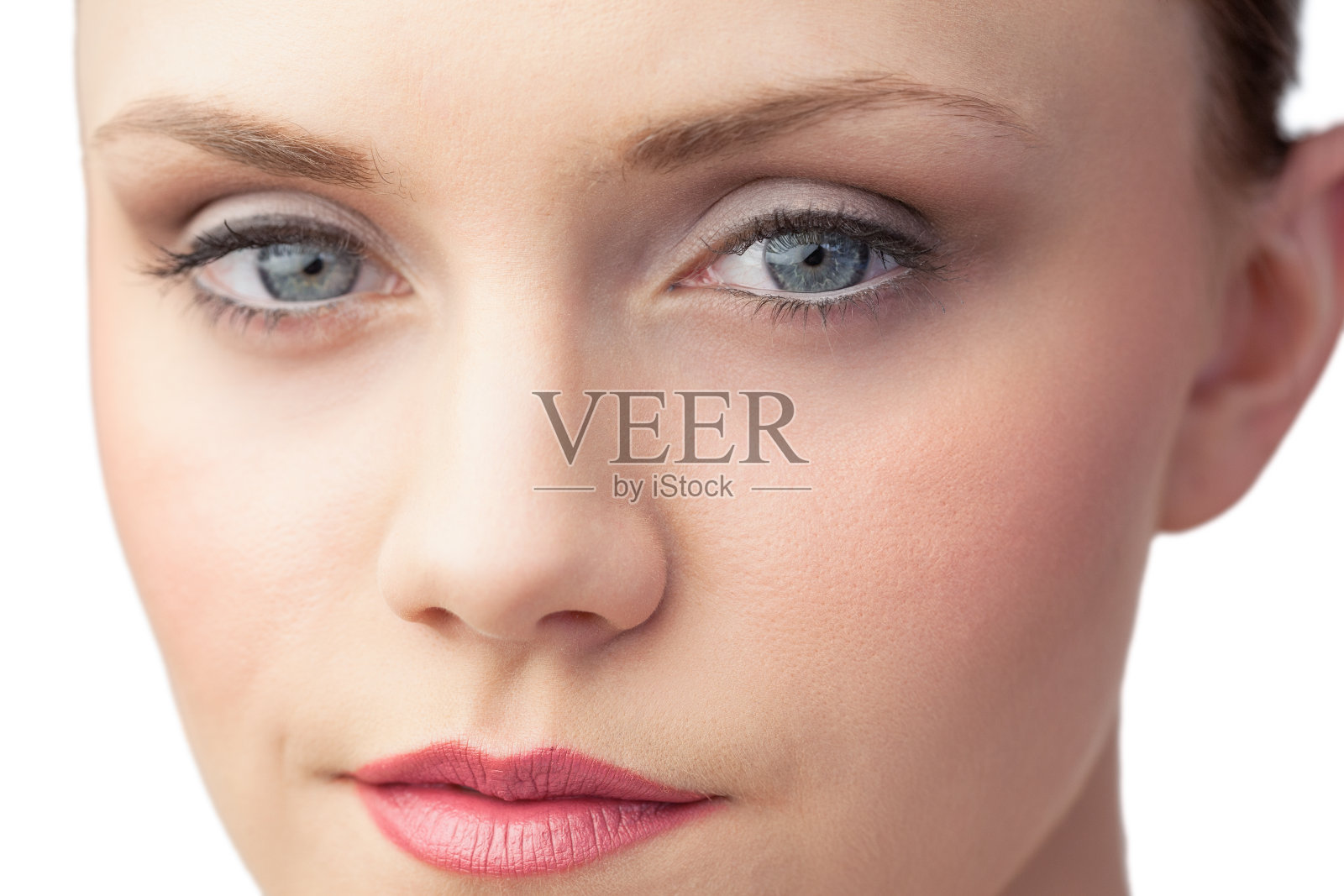 无瑕性感的女人摆姿势照片摄影图片