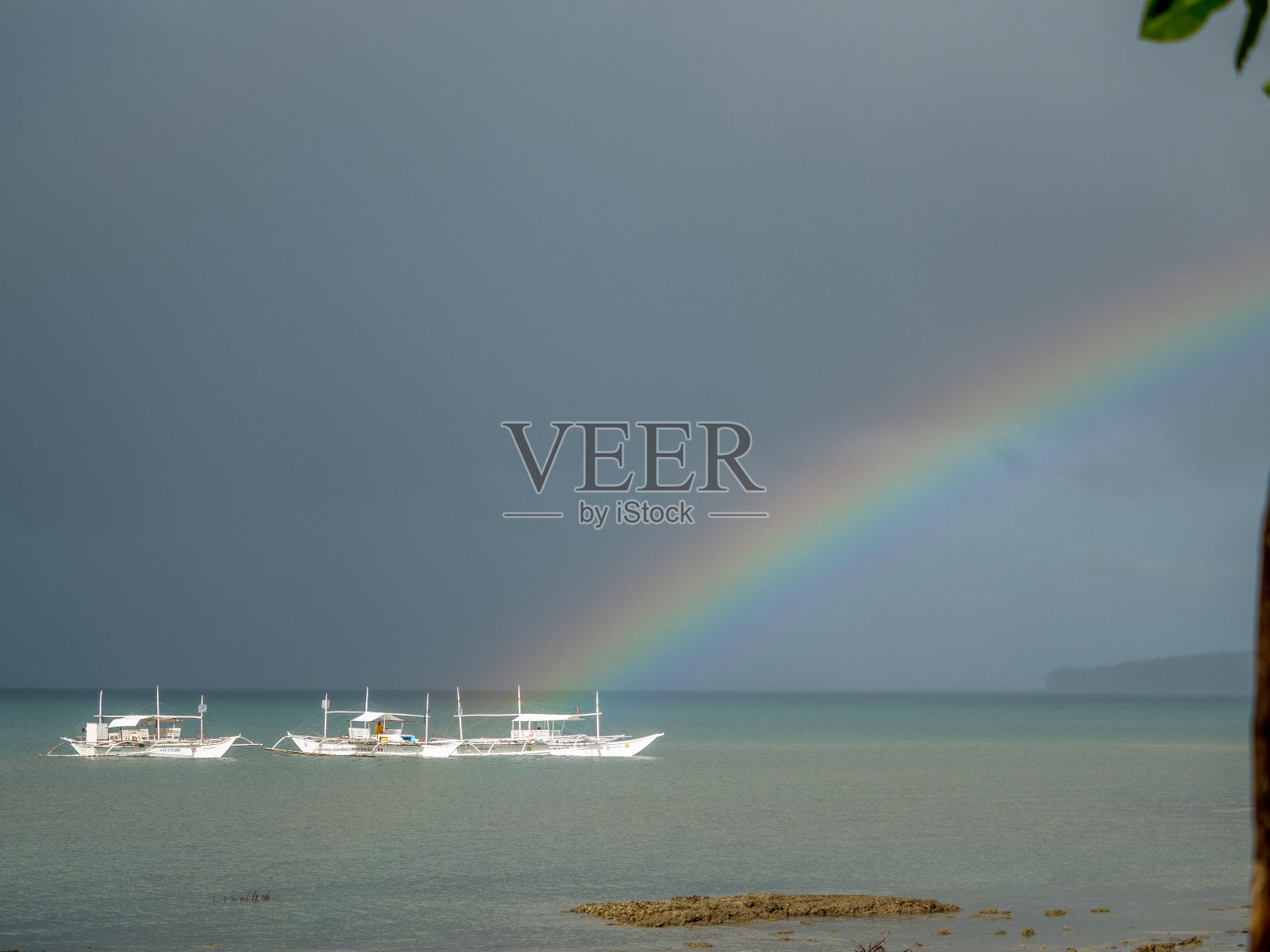 彩虹照片摄影图片