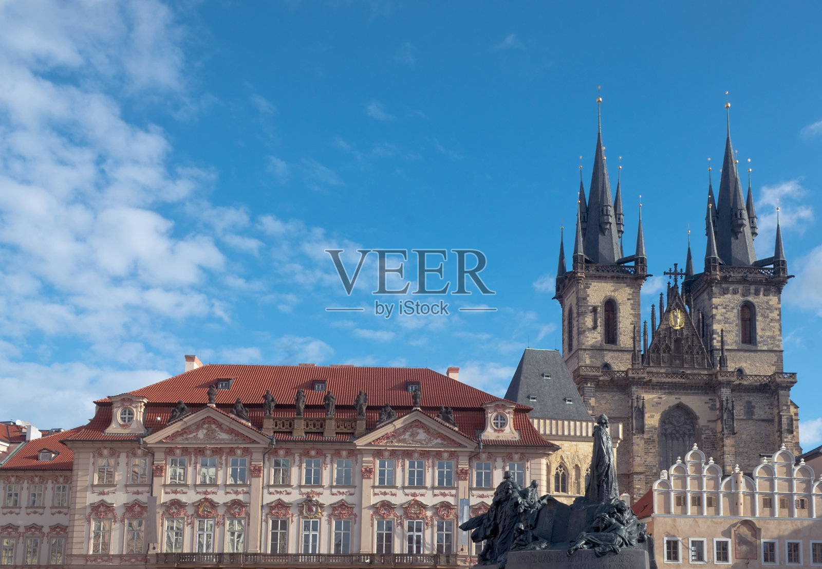 布拉格。老城广场照片摄影图片