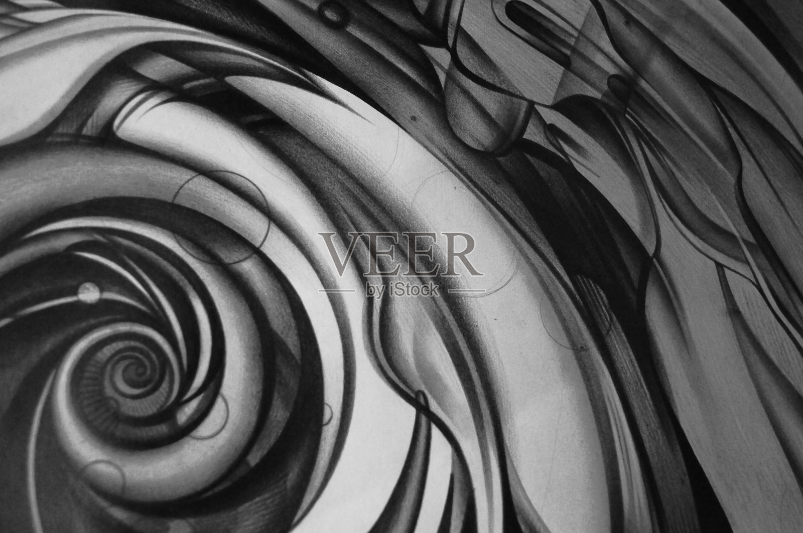 图画，铅笔和纸插画图片素材