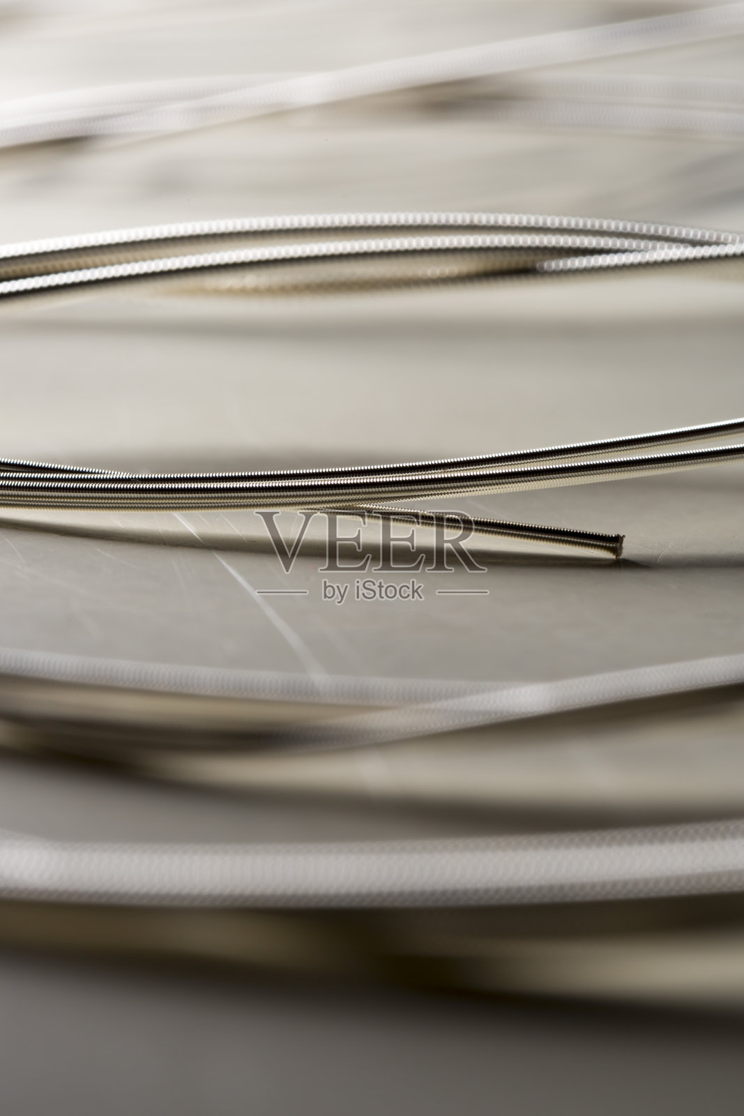 古典吉他弦照片摄影图片