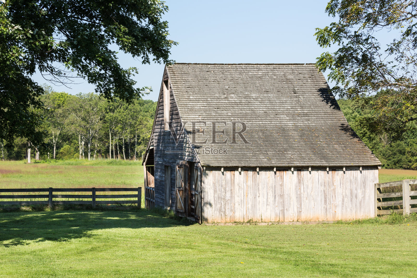 阿波马托克斯公园的米克斯马厩照片摄影图片
