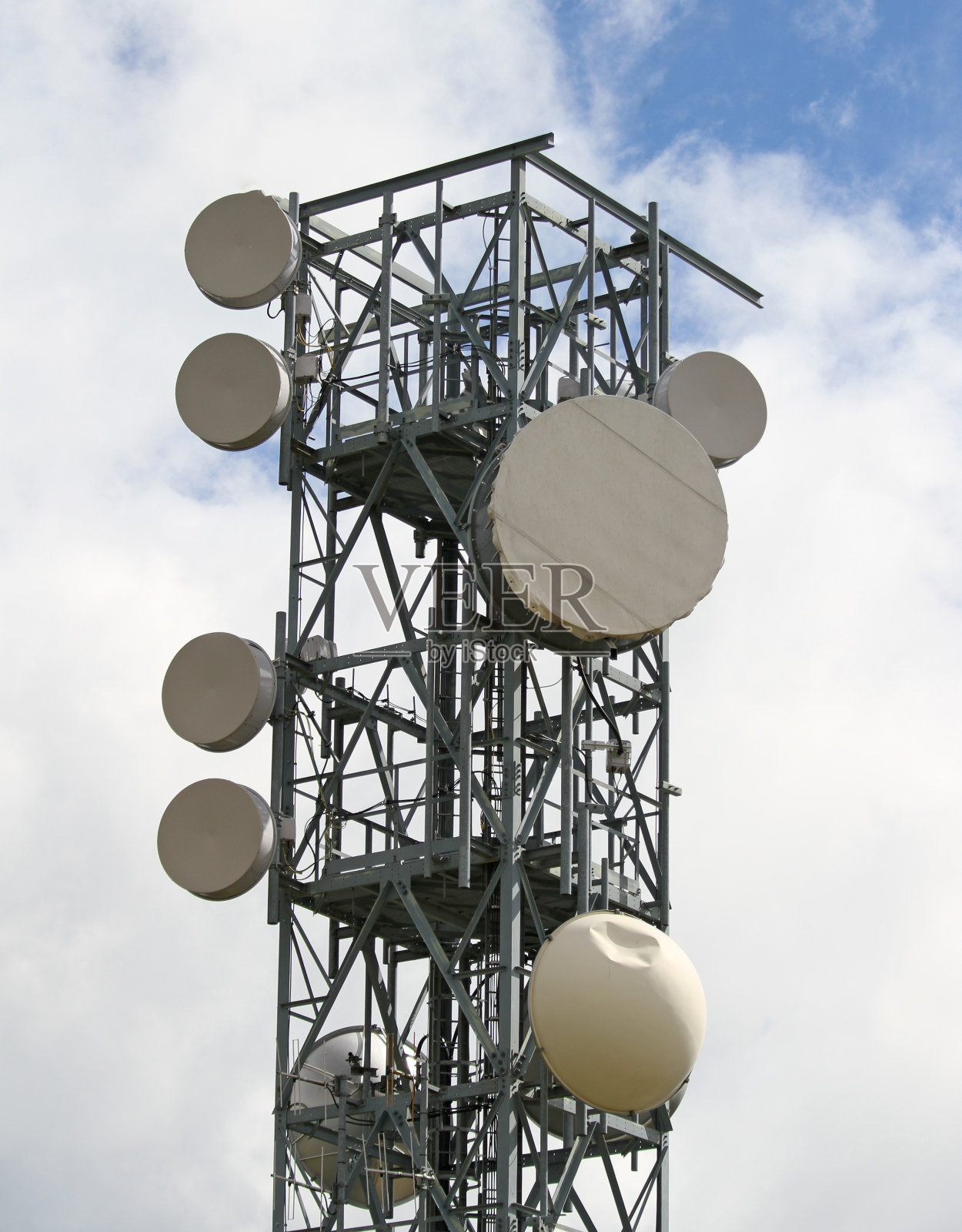 与移动电话通信的信号转发器照片摄影图片