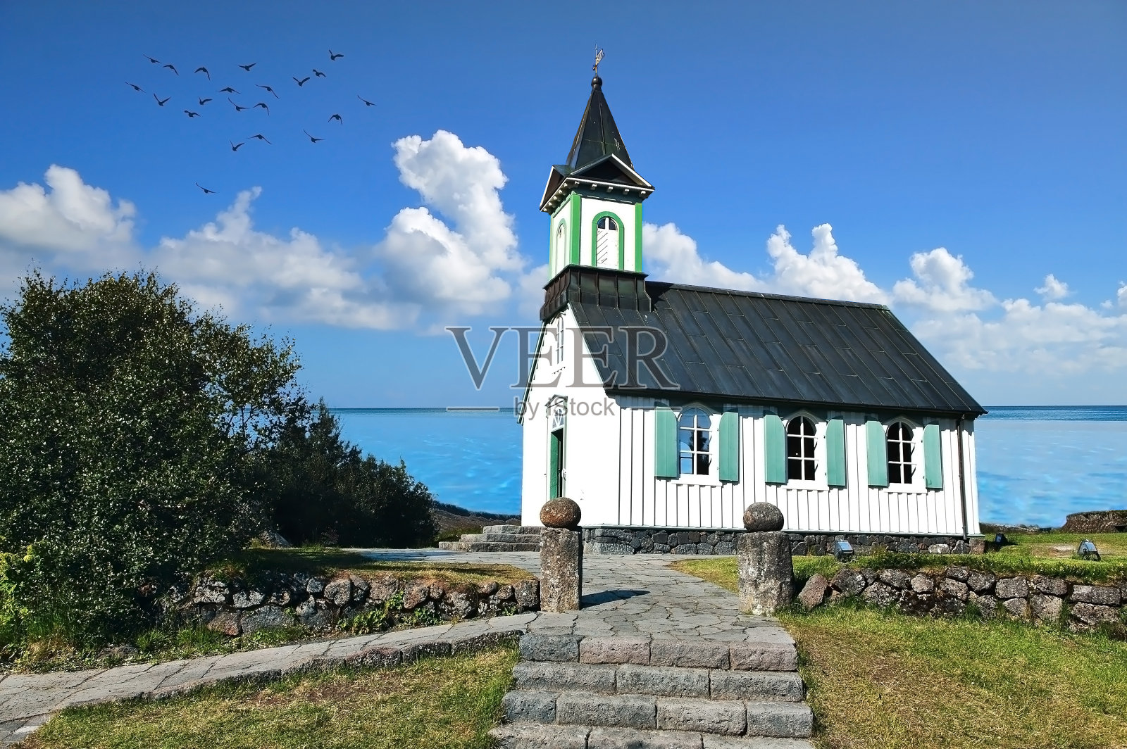 小教堂照片摄影图片